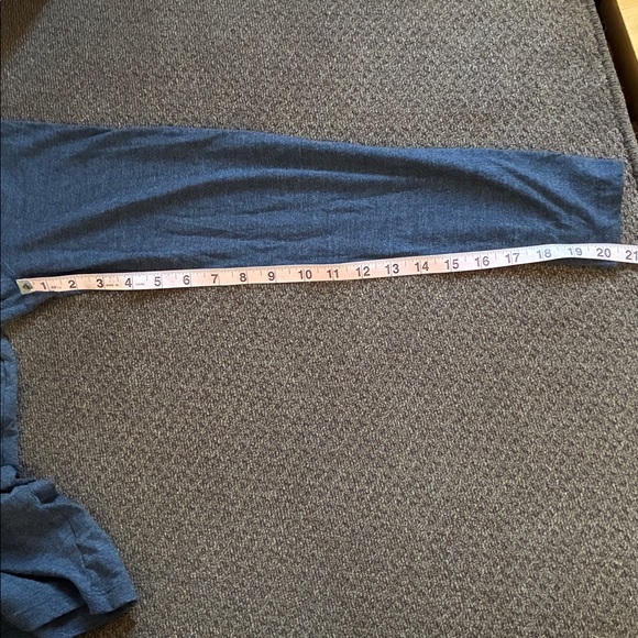 Goodfellow & Co Men's Size Small Blue Long Sleeve T-Shirt Cotton Blend - Picture 8 of 9